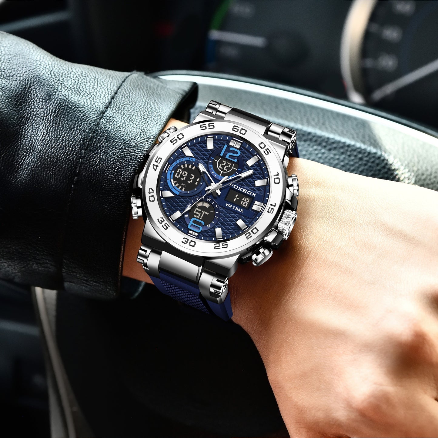 FOXBOX Men's Chronograph Watch