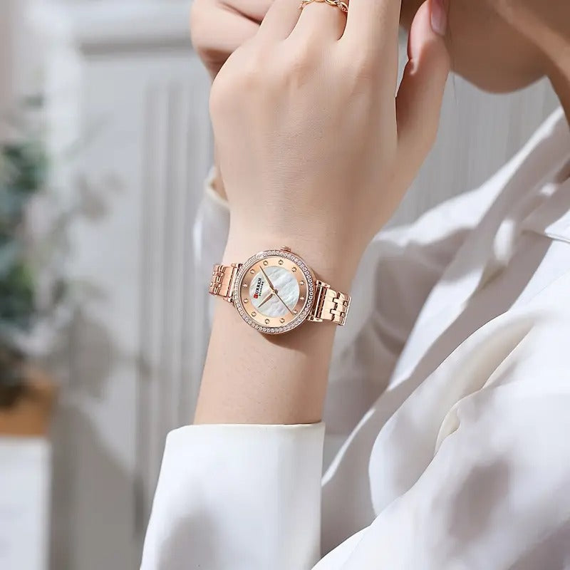 Luxury Rose Gold Watch